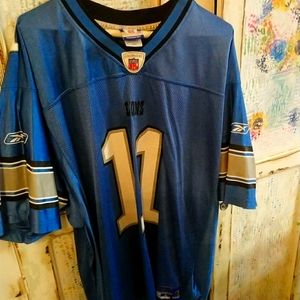 Roy Williams Lion's jersey